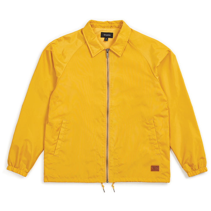 Brixton Claxton Collar Jacket Nugget Gold