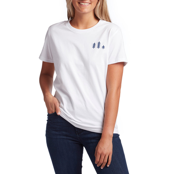 evo Seattle Trees T-Shirt - Women's White