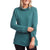 Z Supply The Soft Spun Mock Neck Pullover Top - Women's Pacific Blue