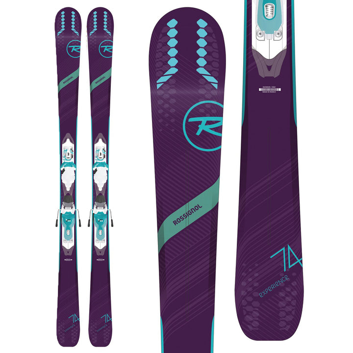 Rossignol Experience 74 W Skis + Xpress 10 Bindings - Women's 2019