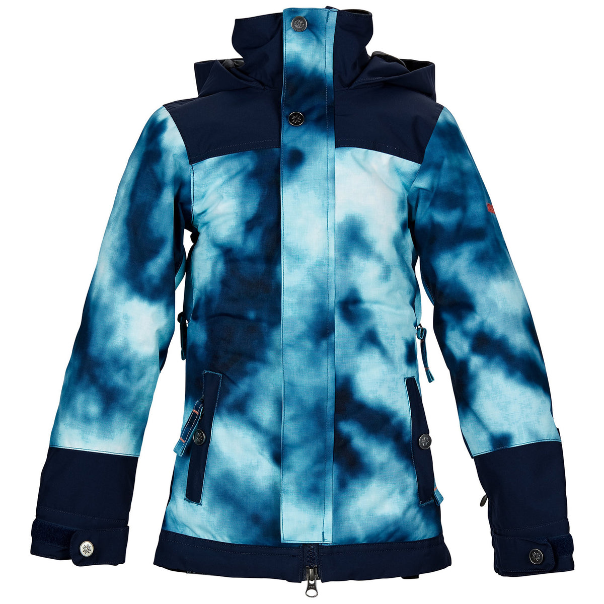 Nikita Magnolia Jacket - Girls' Tie Dye/Navy