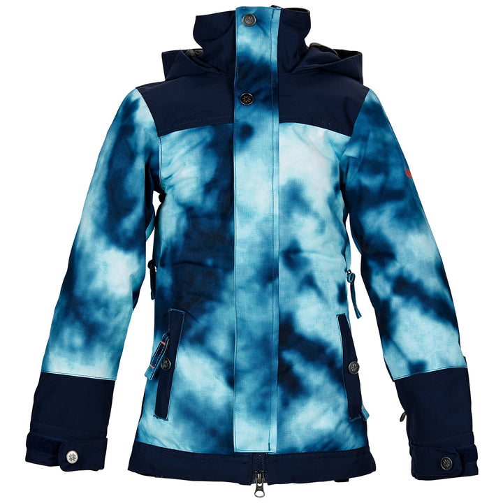 Nikita Magnolia Jacket - Girls' Tie Dye/Navy