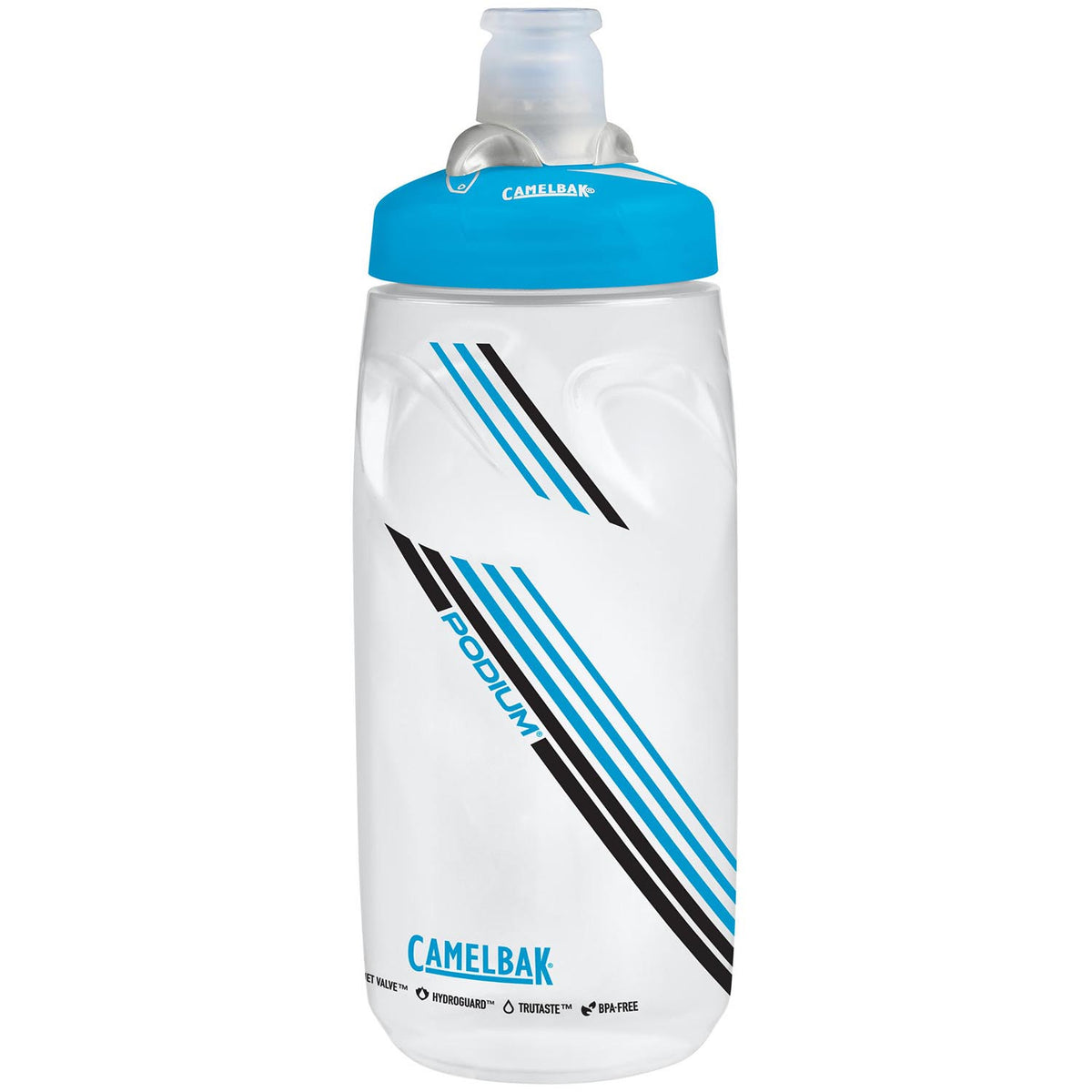 CamelBak Podium Water Bottle Clear Blue