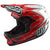 Troy Lee Designs D3 Composite Bike Helmet Corona Red/White