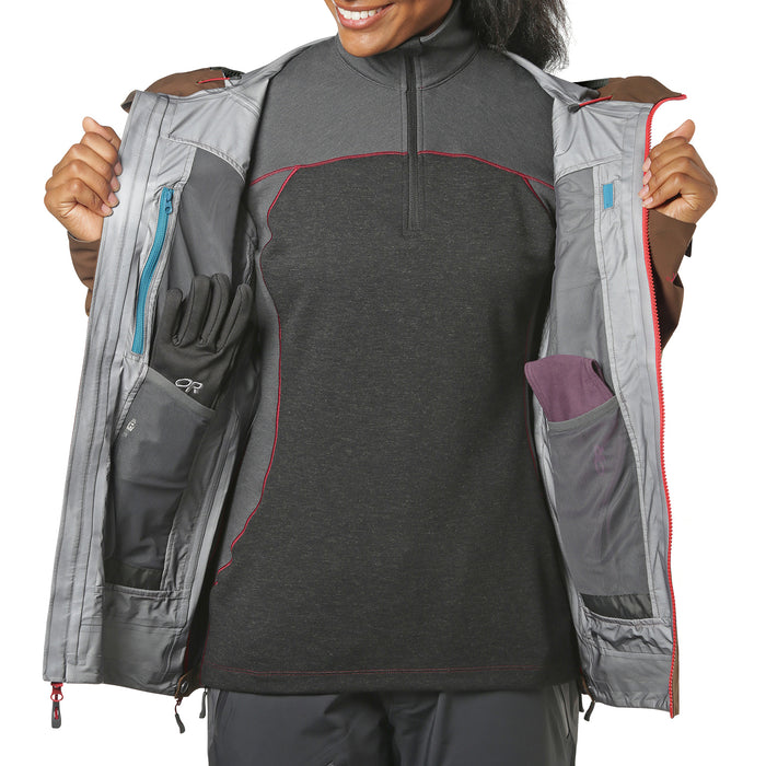 Outdoor Research Hemispheres Jacket - Women's Carob