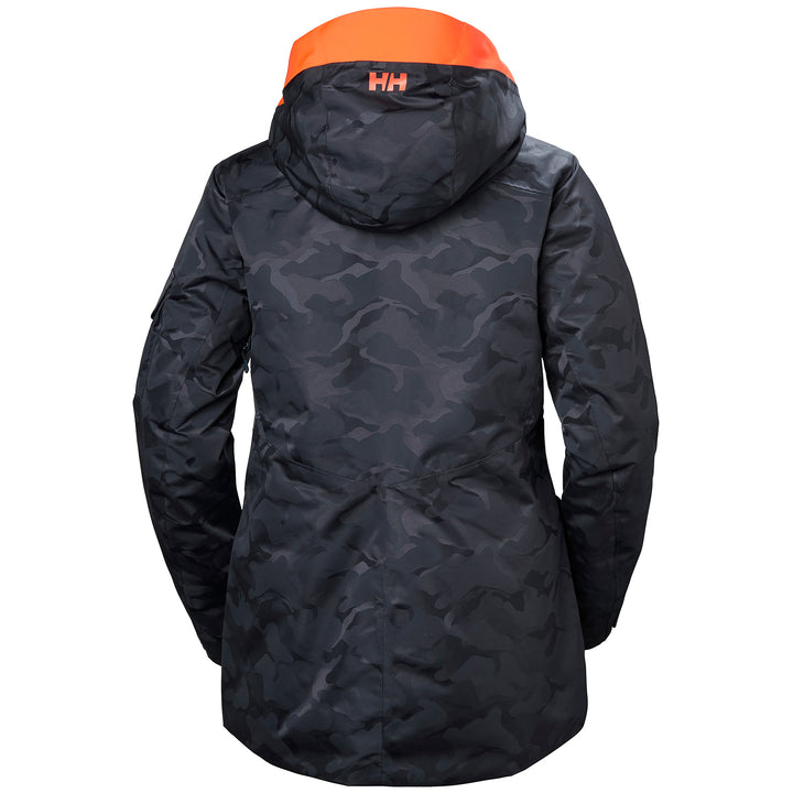 Helly Hansen Powderqueen 2.0 Jacket - Women's Graphite Blue Camo