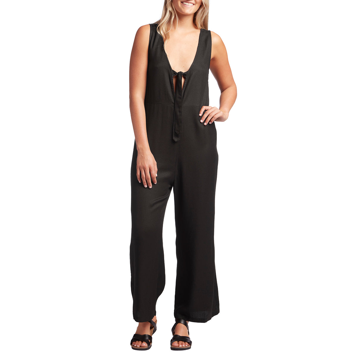 Amuse Society Hang On Jumpsuit - Women's Black