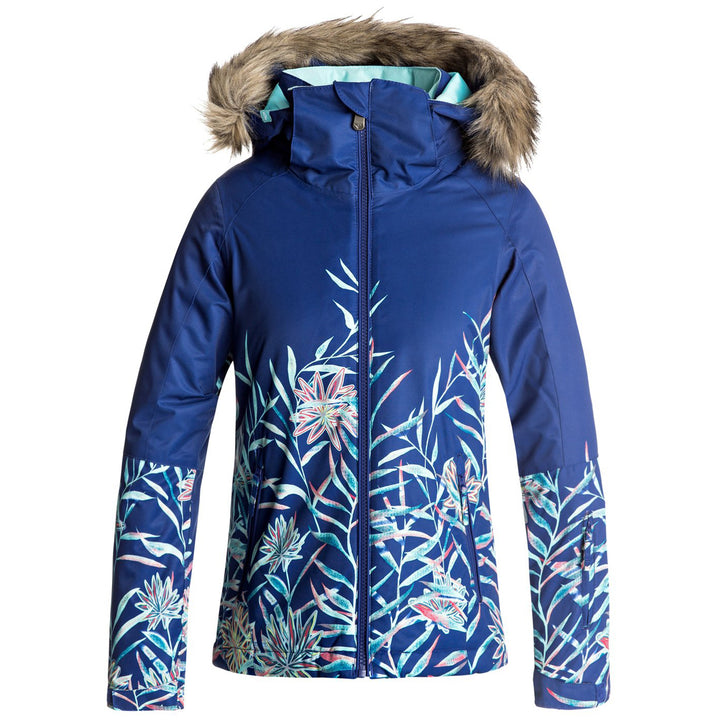 Roxy American Pie SE Jacket - Girls' Sodalite Blue_Garden Party