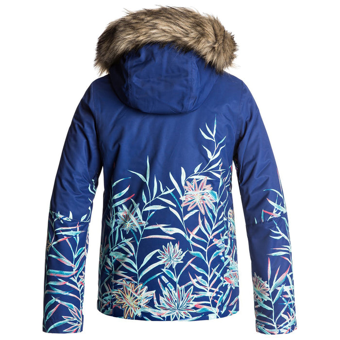 Roxy American Pie SE Jacket - Girls' Sodalite Blue_Garden Party