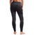 Vimmia High Waist Adagio Leggings - Women's Black/Charcoal Back View