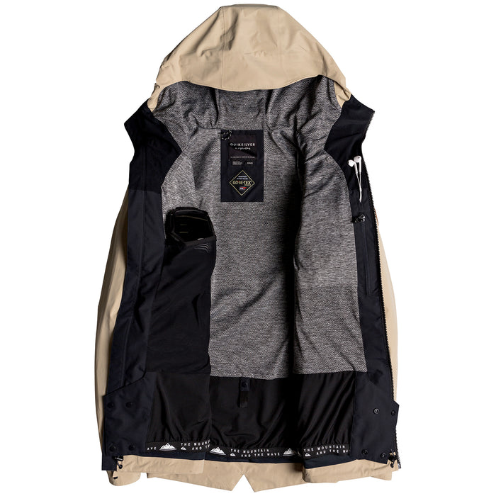 Quiksilver Black Alder 2L GORE-TEX Jacket Mojave Desert