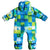 Quiksilver Little Rookie Snow Suit - Infants' Blue Sulphur Check