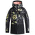 Roxy Torah Bright Snowflake Jacket - Women's True Black/Torah's Roses