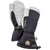 Hestra Army Leather Gore-Tex 3-Finger Mittens Black