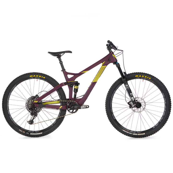 Devinci Marshall Carbon 29 GX Eagle LT Complete Mountain Bike 2018 Purple/Green
