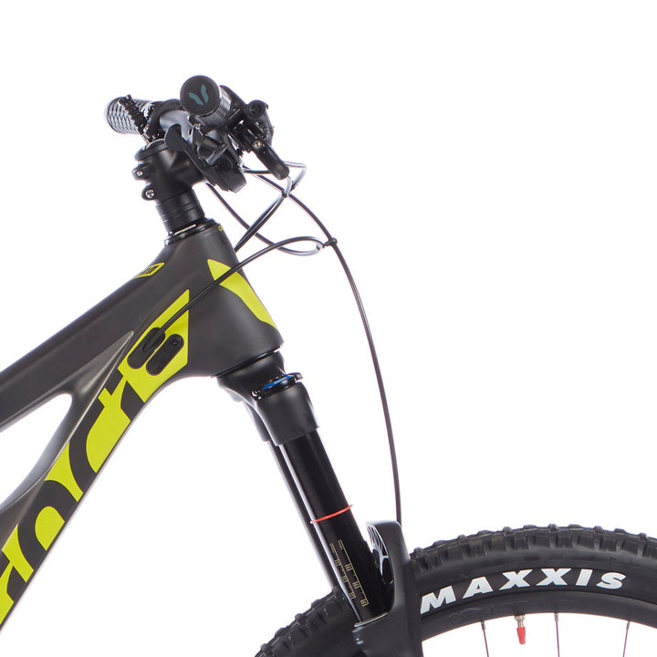 Devinci Spartan Carbon XT Complete Mountain Bike 2016 Carbon/Green/Coal