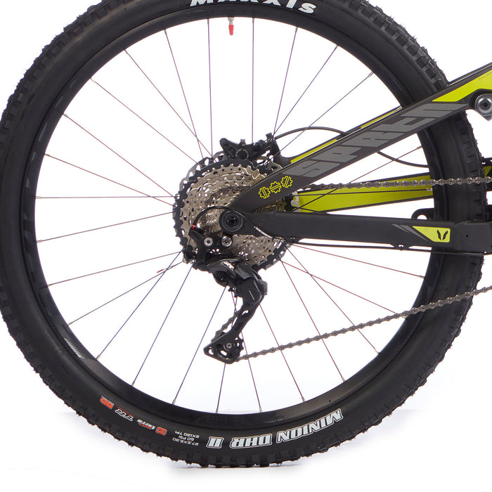 Devinci Spartan Carbon XT Complete Mountain Bike 2016 Carbon/Green/Coal