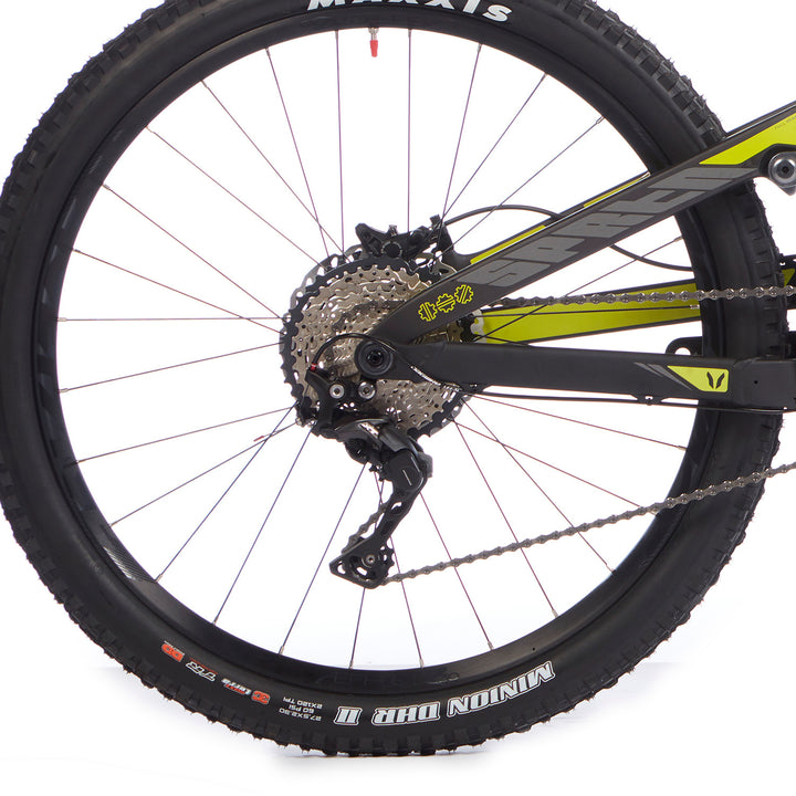 Devinci Spartan Carbon XT Complete Mountain Bike 2016 Carbon/Green/Coal