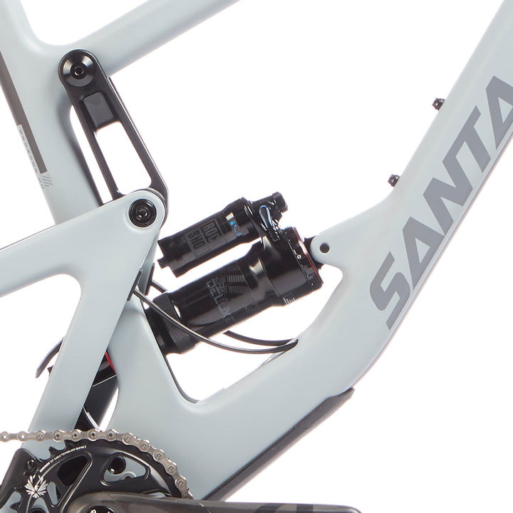 Santa Cruz Bicycles Bronson CC X01 Reserve Complete Mountain Bike 2019 Primer Grey