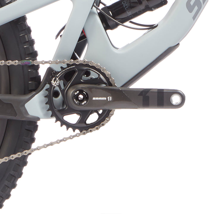 Santa Cruz Bicycles Bronson CC X01 Reserve Complete Mountain Bike 2019 Primer Grey