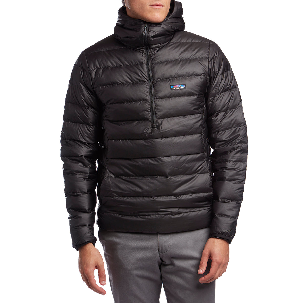 Patagonia Down Sweater Pullover Hoodie Black
