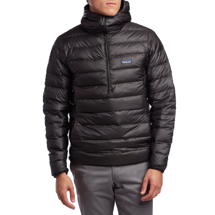 Patagonia Down Sweater Pullover Hoodie Black