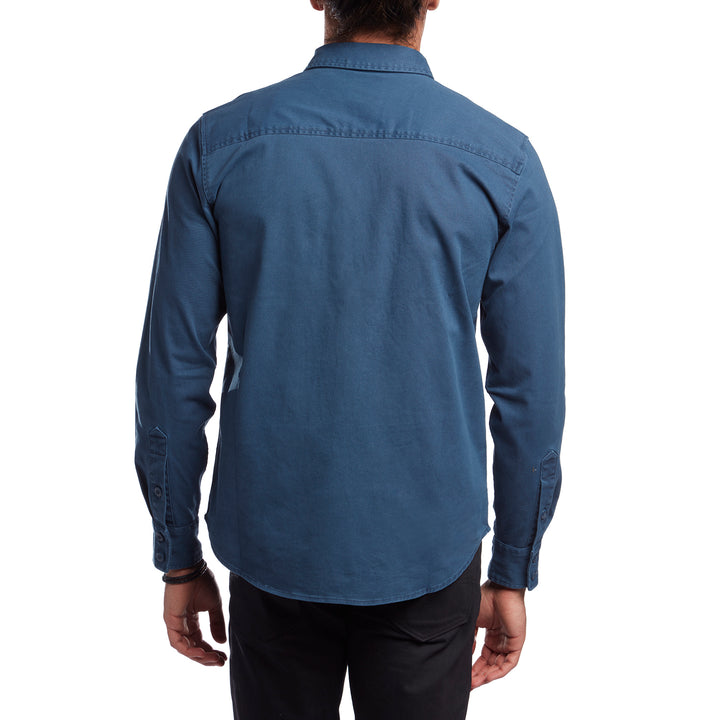 Topo Designs Dirt Shirt Navy Back View