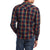 Topo Designs Mountain Plaid Shirt Navy Back View