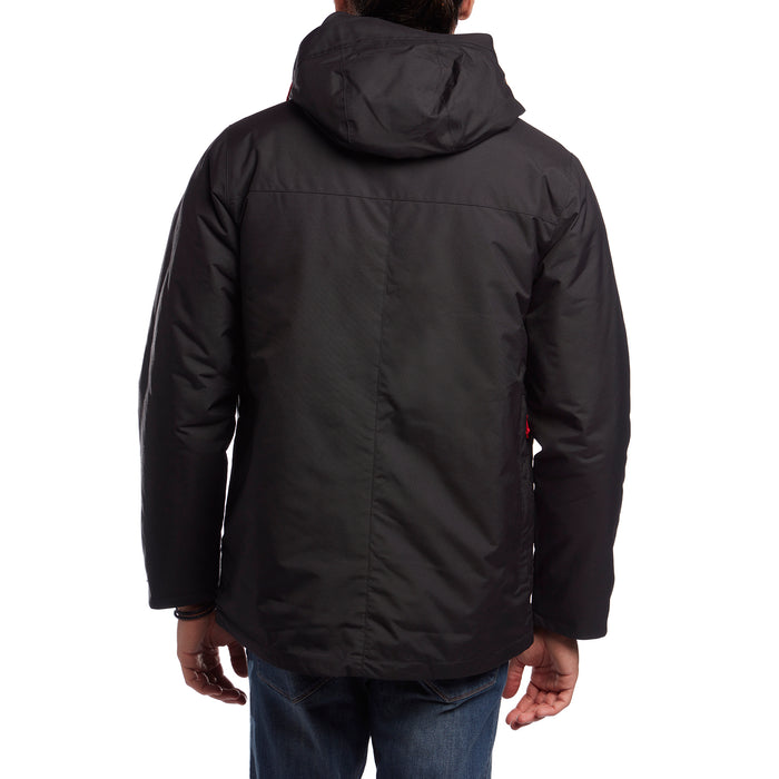 Topo Designs Mountain Jacket Black Back View