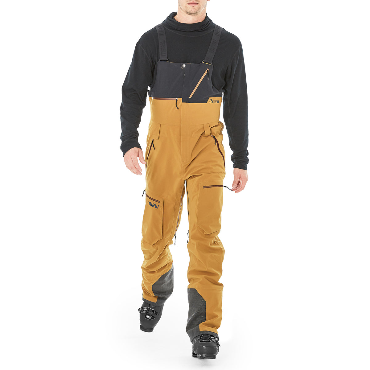 Trew Gear Capow Bibs Toffee