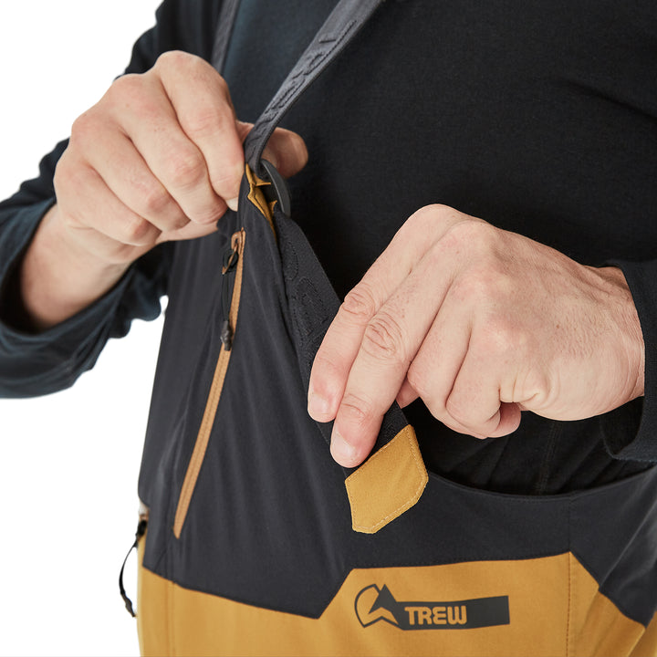 Trew Gear Capow Bibs Toffee
