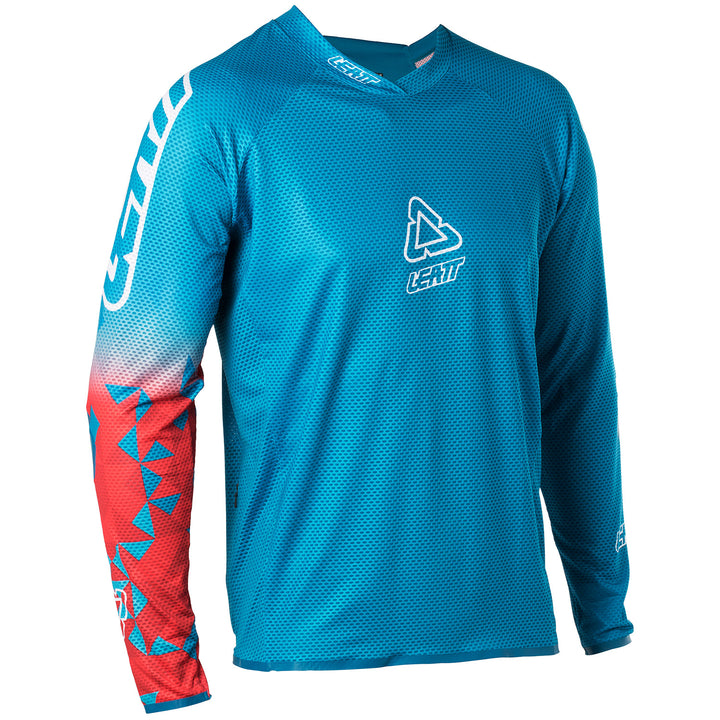 Leatt DBX 4.0 Ultraweld Jersey Fuel/White