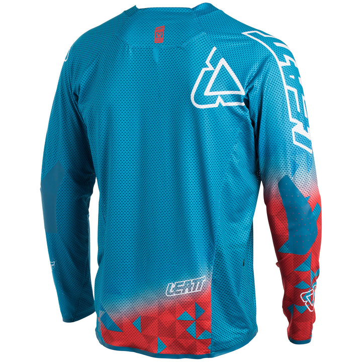Leatt DBX 4.0 Ultraweld Jersey Fuel/White