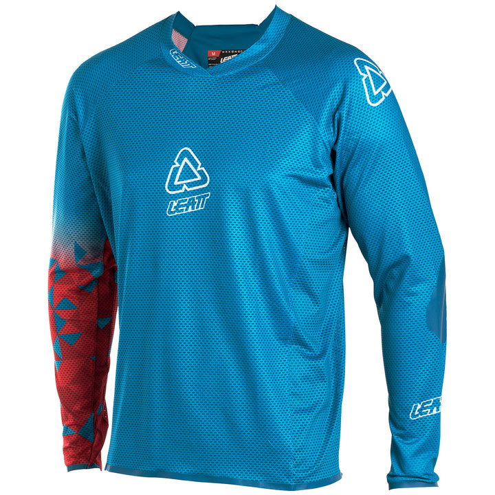 Leatt DBX 4.0 Ultraweld Jersey Fuel/White
