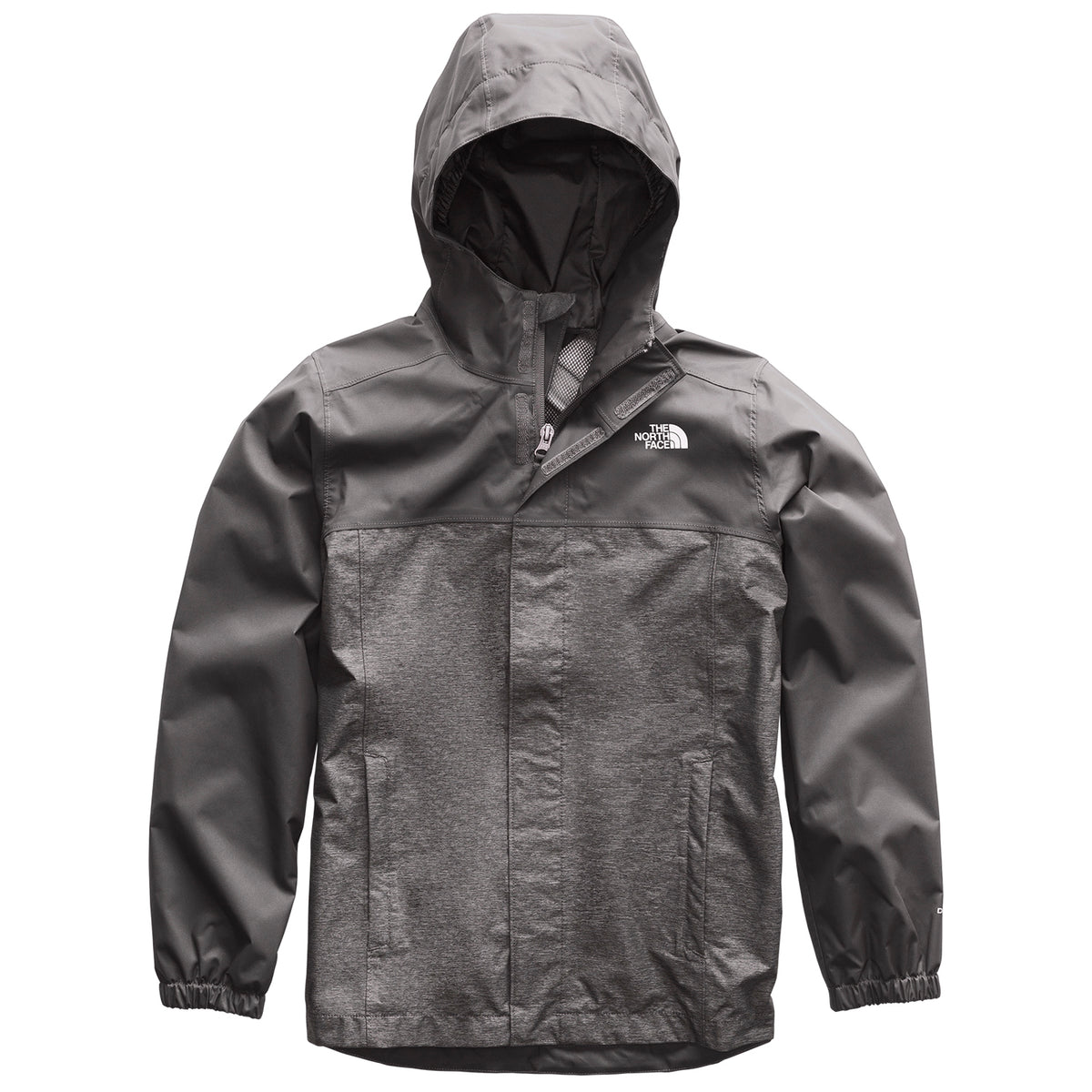 The North Face Resolve Reflective Jacket - Big Boys' Graphite Grey Heather
