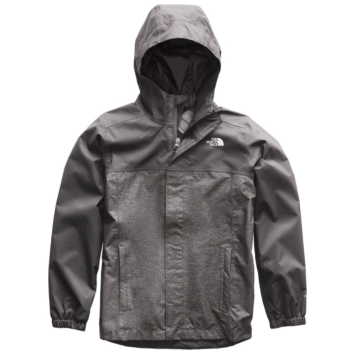 The North Face Resolve Reflective Jacket - Big Boys' Graphite Grey Heather