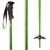evo Send'r Ski Poles 2020 Matte Black/Matte Green Stripe Fade