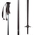 evo Double-E Ski Poles 2022 Matte Black/Matte White Dot Fade