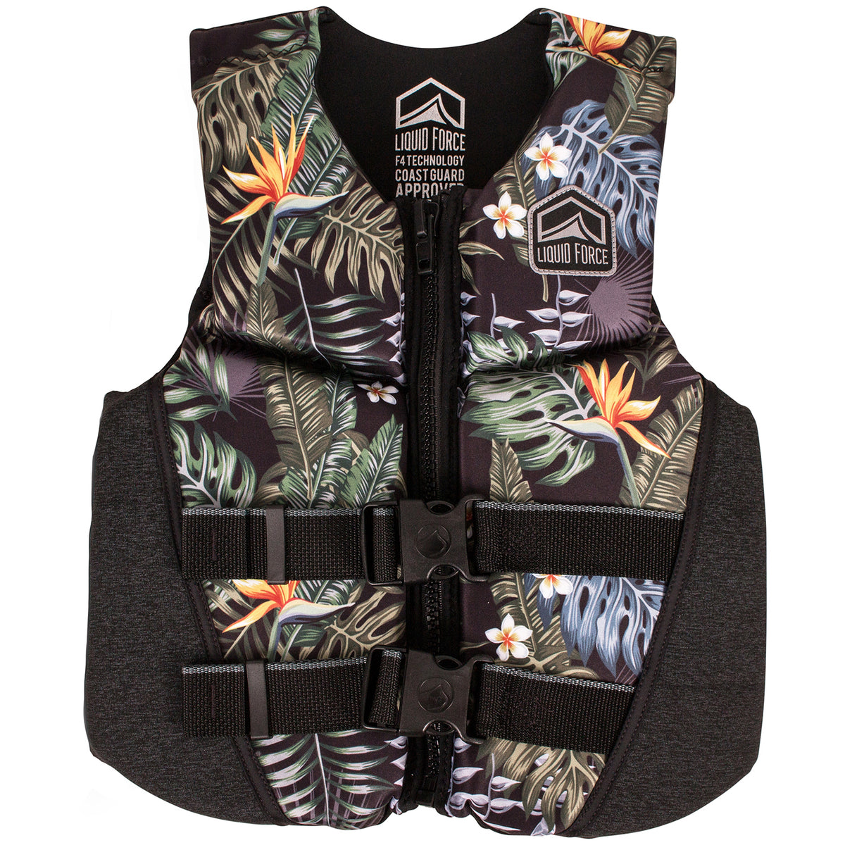 Liquid Force Koa Jr. CGA Wakeboard Vest - Big Boys' 2025 Tropical