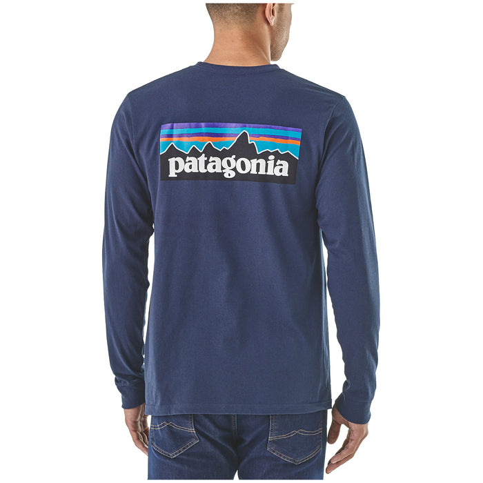 Patagonia P-6 Logo Responsibili-Tee® Long-Sleeve Long-Sleeve T-Shirt Classic Navy