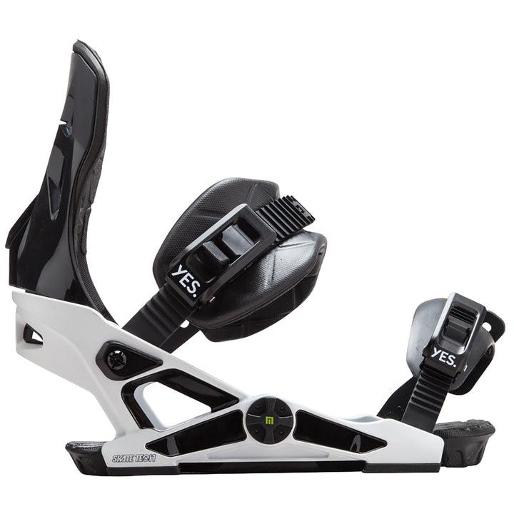Now x Yes. Snowboard Bindings 2019 White