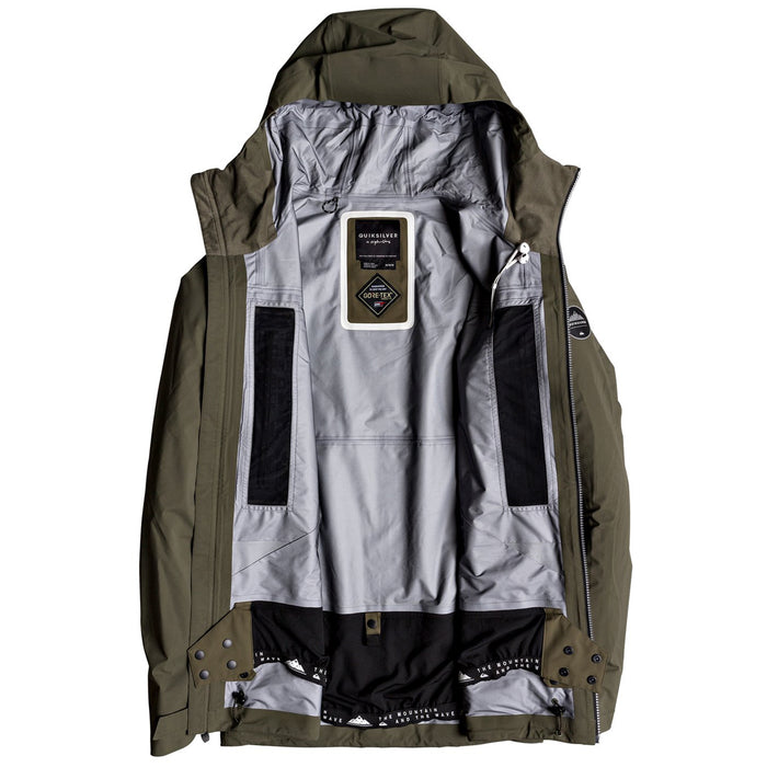 Quiksilver Mamatus 3L GORE-TEX Jacket Grape Leaf