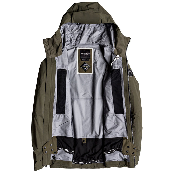 Quiksilver Mamatus 3L GORE-TEX Jacket Grape Leaf