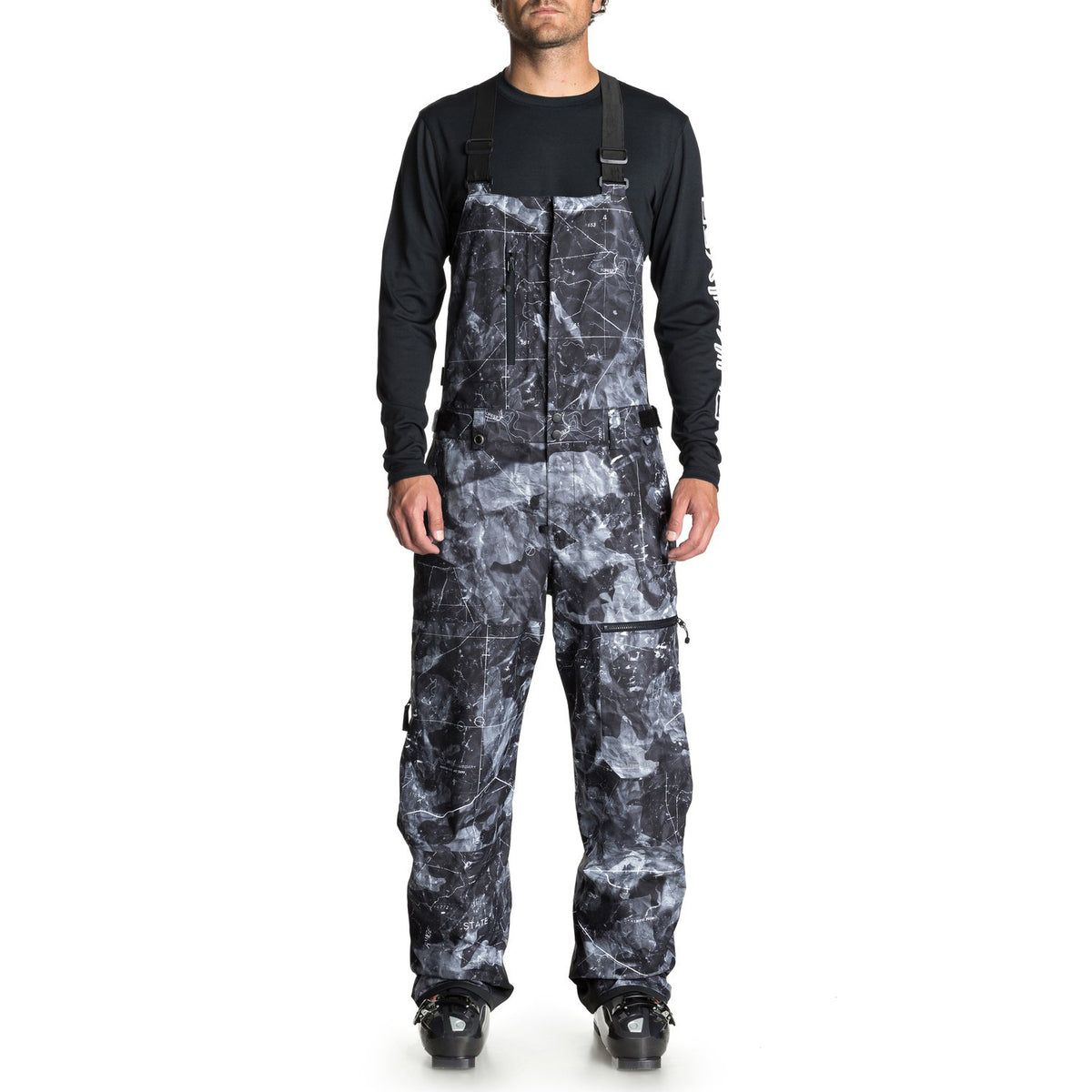 Quiksilver Stratus Bibs Tannenbaum Black