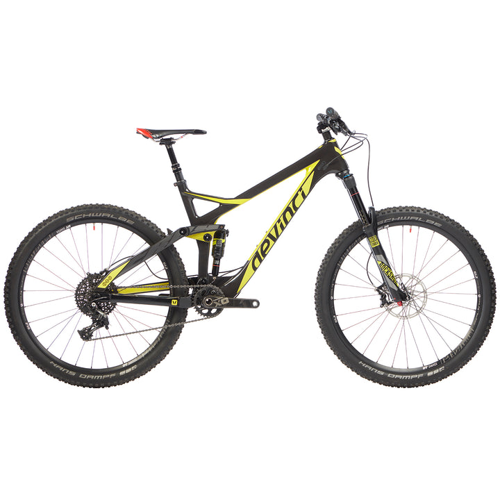 Devinci Troy Carbon RR Complete Mountain Bike 2016 Carbon/Green/Coal