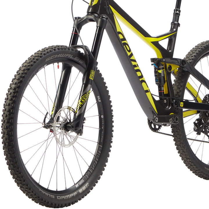 Devinci Troy Carbon RR Complete Mountain Bike 2016 Carbon/Green/Coal