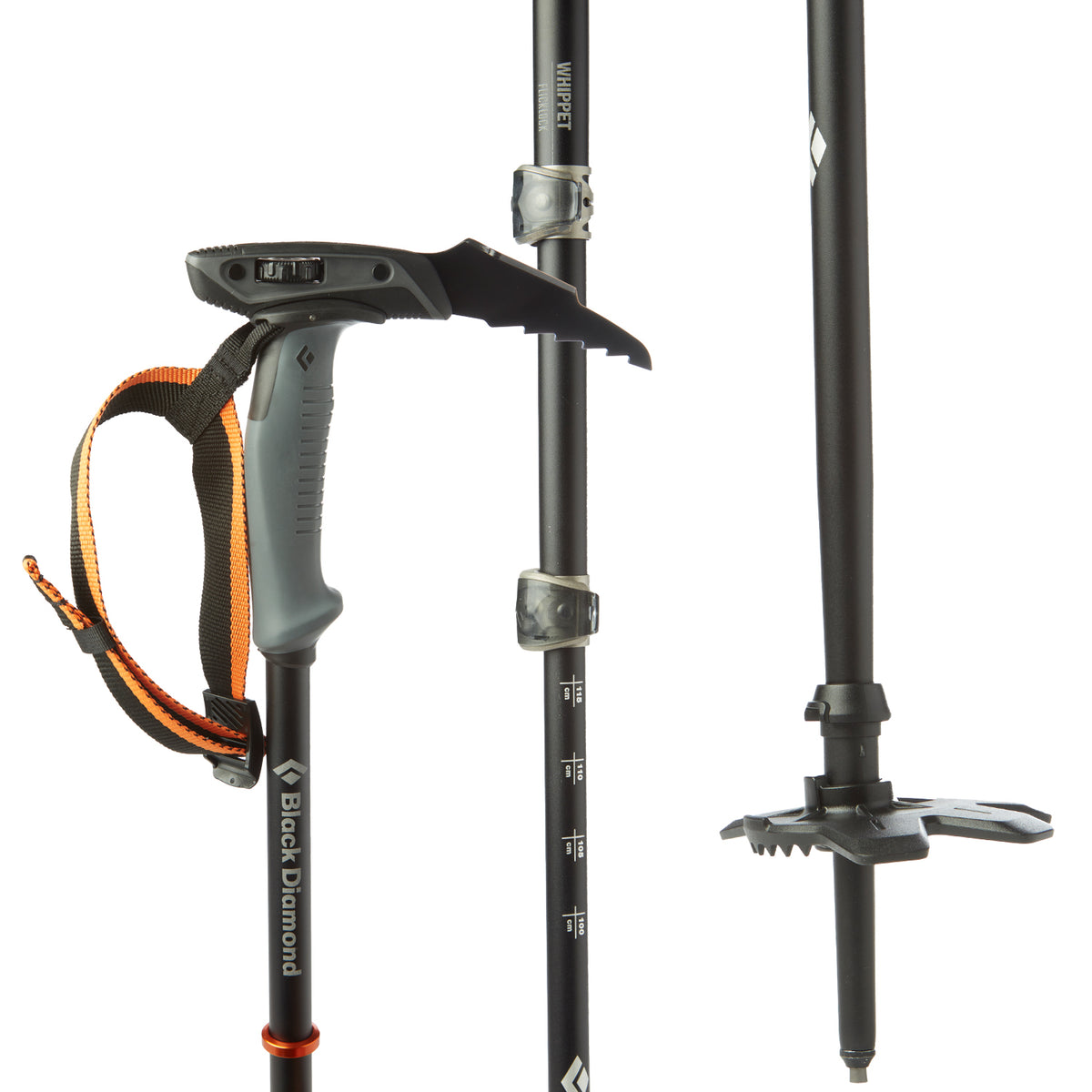 Black Diamond Whippet Adjustable Ski Pole Pole 2023