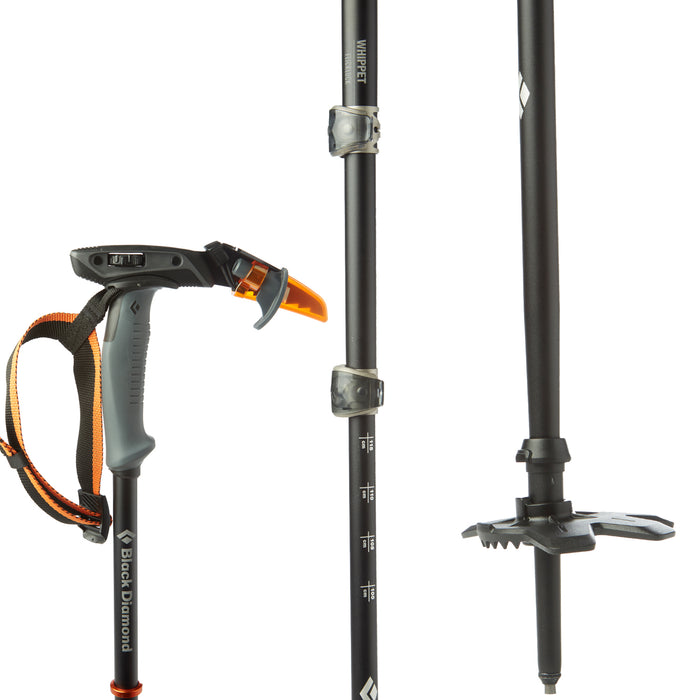 Black Diamond Whippet Adjustable Ski Pole Pole 2023