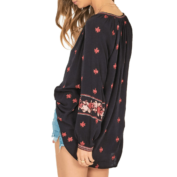 Amuse Society Campanilla Woven Shirt - Women's Black