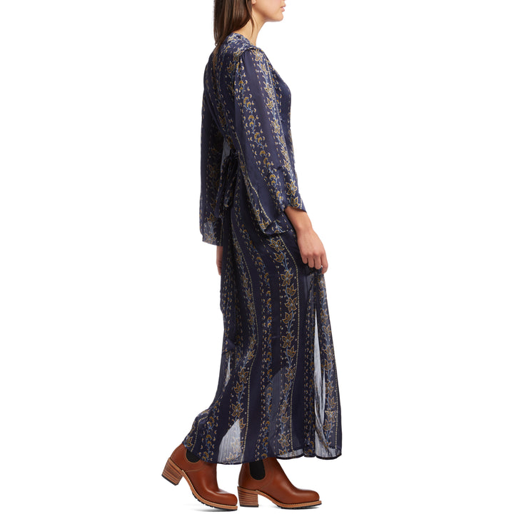 ASTR Cordelia Dress - Women's Navy Vine